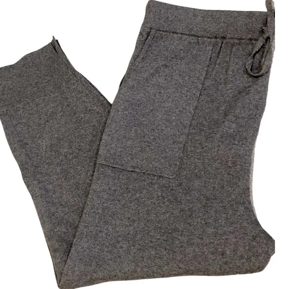 NWT FRAME Grey Cashmere Lounge Jogger - Sz L